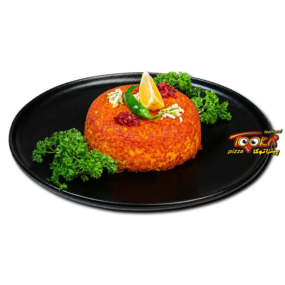 11439-yakhni-chicken-tahchin ته چین مرغ یخنی